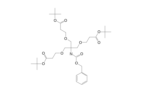 BENZYL-N-TRIS-[[2-(TERT.-BUTOXYCARBONYL)-ETHOXY]-METHYL]-METHYLCARBAMATE