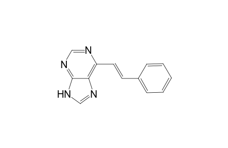 6-[(E)-2-phenylethenyl]-7H-purine