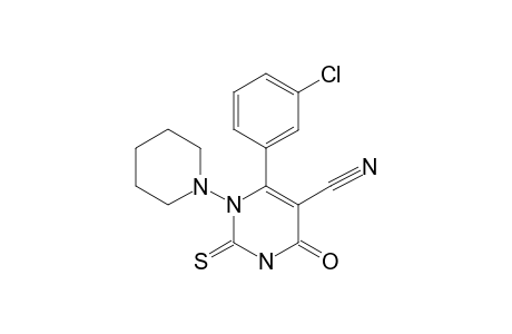 PIPERIDINIUM-5-CYANO-6-(3-CHLOROPHENYL)-4-OXO-2-THIOXO-1,2,3,4-TETRAHYDROPYRIMIDINATE-SALT
