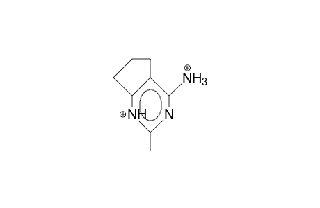 4-Amino-2-methyl-5,6-trimethylene-pyrimidine dication