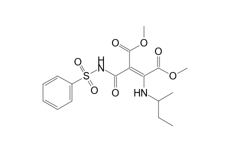 Dimethyl (E)-3-{[(Phenylsulfonyl)amino]carbonyl}-2-(sec-butylamino)but-2-enedioate