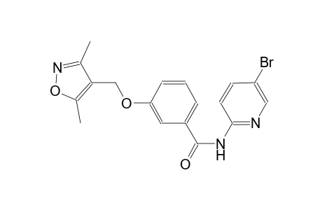 benzamide, N-(5-bromo-2-pyridinyl)-3-[(3,5-dimethyl-4-isoxazolyl)methoxy]-