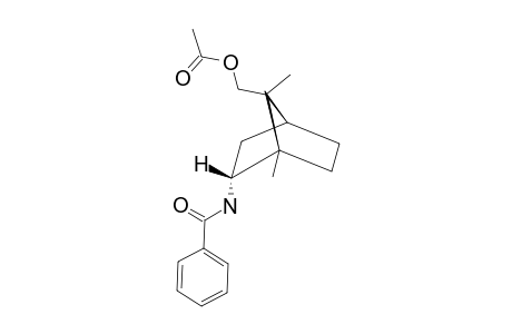 8-Acetoxy-2-endo-benzoylamino-bornane