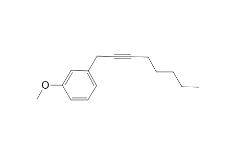 1-Methoxy-3-(oct-2-ynyl)benzene
