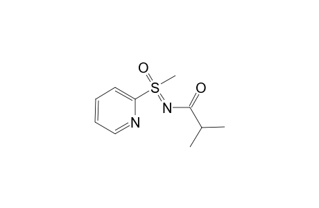 N-[2-Methylpropanoyl]-S-methyl-S-2-pyridylsulfoximine