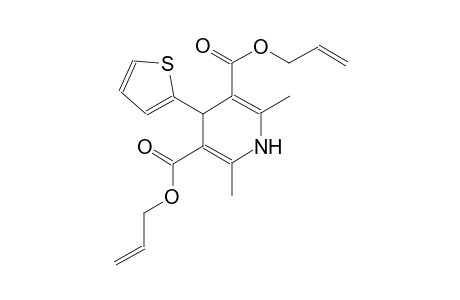 3,5-pyridinedicarboxylic acid, 1,4-dihydro-2,6-dimethyl-4-(2-thienyl)-, di(2-propenyl) ester