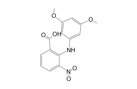 2-[N-(3,5'-Dimethoxyphenyl)]-3-nitroanthranilic acid