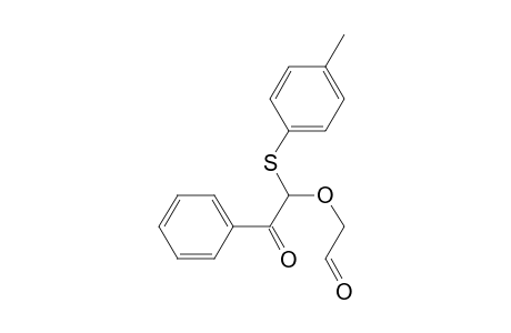 Ethanone, 2-(acetyloxy)-2-[(4-methylphenyl)thio]-1-phenyl-
