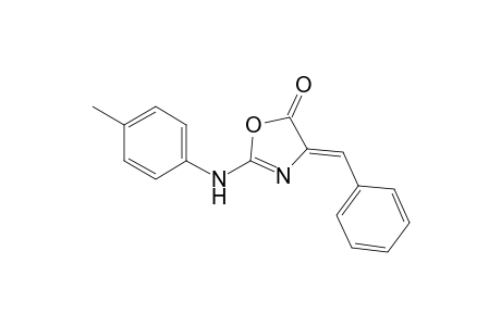 4-Benzylidene-2-(4-methylphenylamino)-1,3-oxazolin-5-one