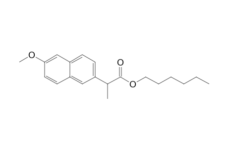 2-(6-Methoxy-2-naphthalenyl)propanoic acid hexyl ester