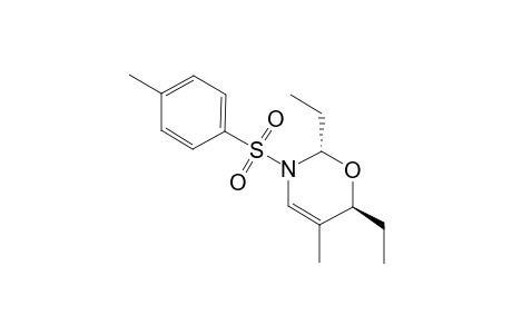 2,6-Diethyl-3,6-dihydro-5-methyl-3-tosyl-2H-1,3-oxazine