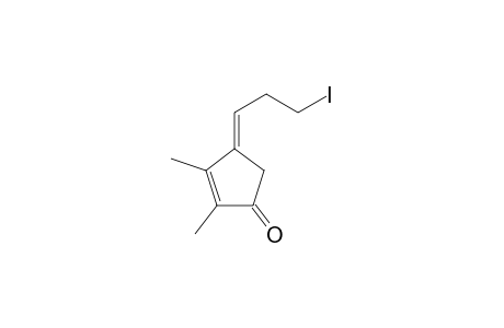 2,3-Dimethyl-4-(3'-iodopropyldene)-2-cyclopentenone