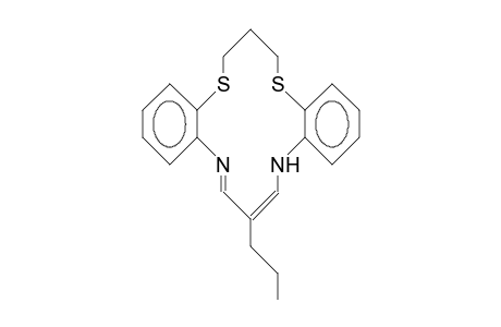 10-Propyl-1,5-dithia-8,12-diaza-dibenzo(F,M)cyclotetradeca-6,8,10,13-tetraene