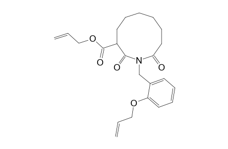 1-[2-(ALLYLOXY)-BENZYL]-2,10-DIOXO-1-AZACYCLODECANE-3-CARBOXYLIC-ACID-ALLYLESTER