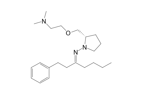 (S)-2-[(2-N,N-Dimethylaminoethoxy)methyl]-1-(1-butyl-3-phenylpropylidenamino)pyrrolidine
