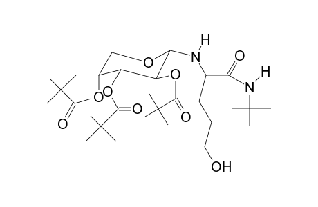 4,5-Bis(2,2-dimethylpropanoyloxy)-2-({1-[N-(tert-butyl)carbamoyl]-4-hydroxybutyl}amino)-2H-3,4,5,6-tetrahydropyran-3-yl 2,2-dimethylpropanoate