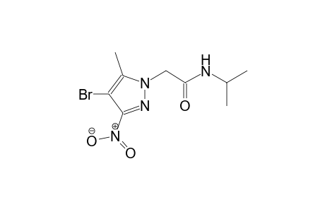 2-(4-bromo-5-methyl-3-nitro-1H-pyrazol-1-yl)-N-isopropylacetamide