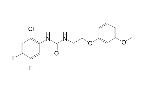 N-(2-Chloro-4,5-difluorophenyl)-N'-[2-(3-methoxyphenoxy)ethyl]urea