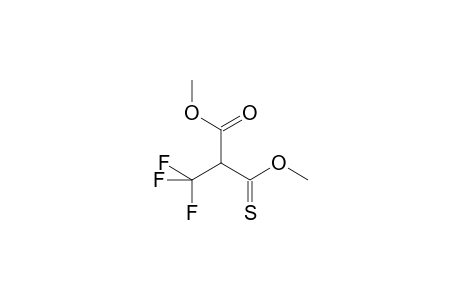 3,3,3-Trifluoro-2-methoxythiocarbonyl-propionic acid methyl ester