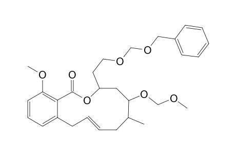 (Z)-(7S,9R,10S)-4-Methoxy-7-[2-(4-methoxybenzyl)ethyl]-9-methoxymethyl-10-methyl-7,8,9,10,11,14-hexahydro-6-oxabenzocyclodecen-5-one