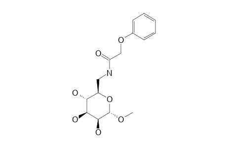 2-(phenoxy)-N-[[(2R,3S,4S,5S,6S)-3,4,5-trihydroxy-6-methoxyoxan-2-yl]methyl]acetamide