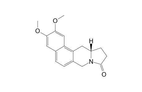 (11aS)-2,3-Dimethoxynaphtho[1,2-b]-9-indolizidinone