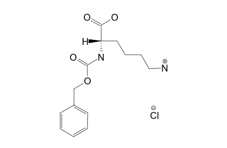 N-(BENZYLOXYCARBONYL)-LYSINE-EPSILON-N-HYDROCHLORIDE