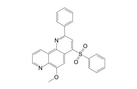 6-Methoxy-2-phenyl-4-phenylsulfonylpyrido[2,3-h]quinoline