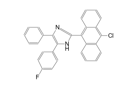 1H-imidazole, 2-(10-chloro-9-anthracenyl)-5-(4-fluorophenyl)-4-phenyl-