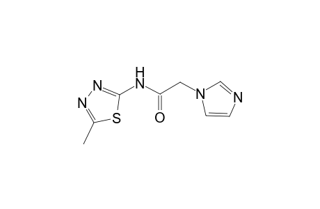 2-(1H-Imidazol-1-yl)-N-(5-methyl-1,3,4-thiadiazol-2-yl)acetamide