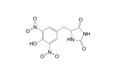 1H-Imidazole-2,4(3H,5H)-dione, 5-[(4-hydroxy-3,5-dinitrophenyl)methyl]-