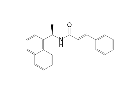 (E)-N-[(1R)-1-(1-naphthalenyl)ethyl]-3-phenyl-2-propenamide