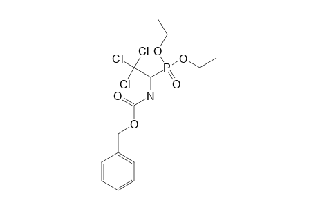 N-BENZYLOXYCARBONYL-ALPHA-AMINO-BETA-TRICHLORO-DIETHYLPHOSPHONATE