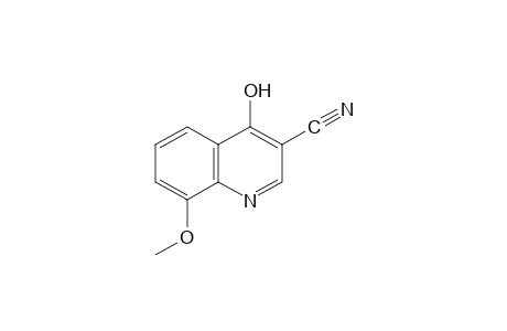 4-HYDROXY-8-METHOXY-3-QUINOLINECARBONITRILE