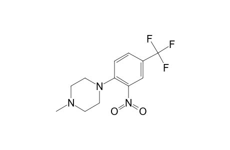 1-Methyl-4-[2-nitro-4-(trifluoromethyl)phenyl]piperazine