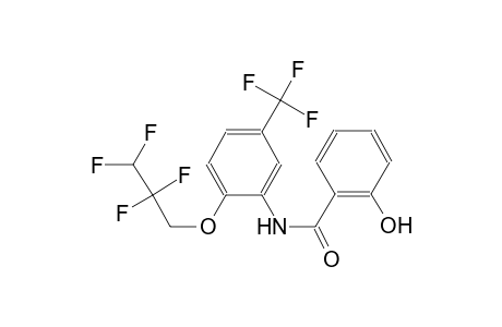 benzamide, 2-hydroxy-N-[2-(2,2,3,3-tetrafluoropropoxy)-5-(trifluoromethyl)phenyl]-