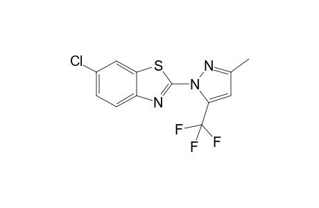 1-(6'-Chlorobenzothiazol-2'-yl)-5-trifluoromethyl-3-methylpyrazole