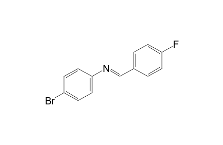 p-bromo-N-(p-fluorobenzylidene)aniline
