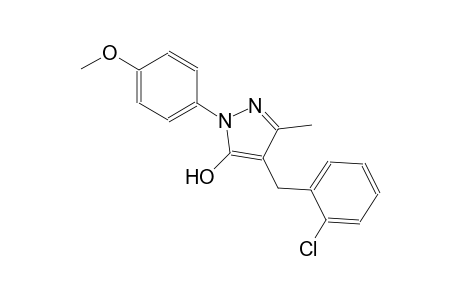 1H-pyrazol-5-ol, 4-[(2-chlorophenyl)methyl]-1-(4-methoxyphenyl)-3-methyl-