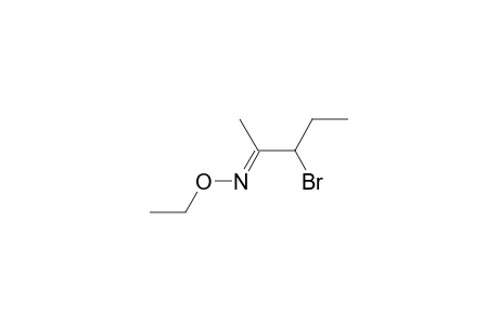 3-BROMO-2-PENTANONE, O-ETHYLOXIME