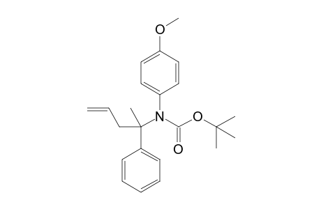 N-Boc-N -(p-methoxyphenyl)-.alpha.allyl-.alpha.-methylbenzylbenzylamine