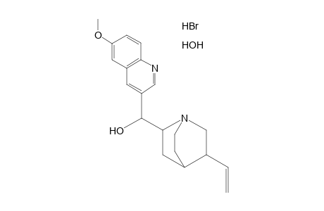 QUININE, MONOHYDROBROMIDE, HYDRATE