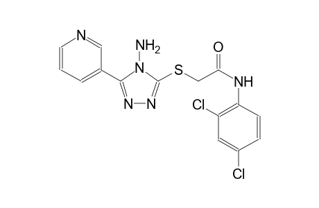 acetamide, 2-[[4-amino-5-(3-pyridinyl)-4H-1,2,4-triazol-3-yl]thio]-N-(2,4-dichlorophenyl)-