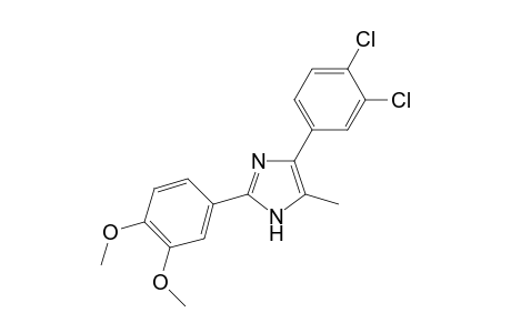 4-(3,4-Dichlorophenyl)-2-(3,4-Dimethoxyphenyl)-5-Methylimidazole