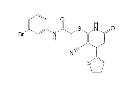 acetamide, N-(3-bromophenyl)-2-[[3-cyano-1,4,5,6-tetrahydro-6-oxo-4-(2-thienyl)-2-pyridinyl]thio]-