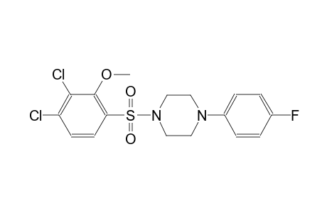 piperazine, 1-[(3,4-dichloro-2-methoxyphenyl)sulfonyl]-4-(4-fluorophenyl)-