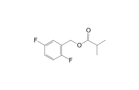 2,5-Difluorobenzyl alcohol, 2-methylpropionate