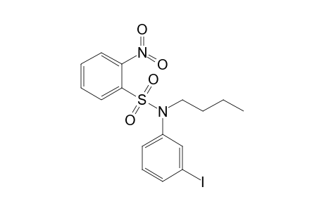 N-Butyl-N-(3-iodophenyl)-2-nitrobenzenesulfonamide