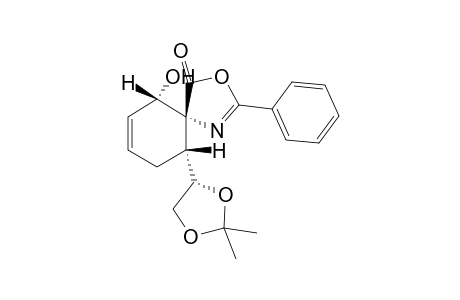(1S,2S,3R)-3-[4(S)-(2,2-Dimethyl-1,3-dioxolo)]-2-spiro{4'[2'-phenyl-5'(4'H)-oxazolone]}-5-cyclohexen-1-ol