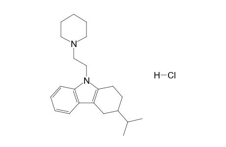 9-[2'-(1"-Piperidinyl)ethyl]-3-isopropyl-1,2,3,4-tetrahydrocarbazole - hydrochloride